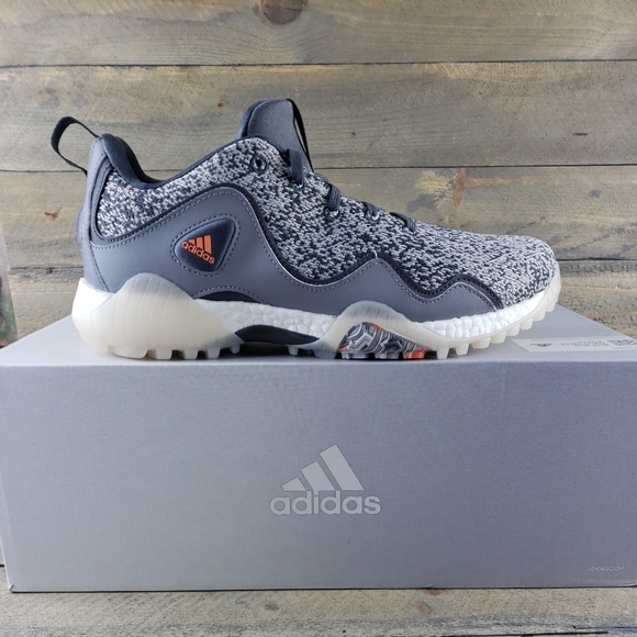 adidas Men's CodeChaos Primeblue Golf Shoes Grey Five/White